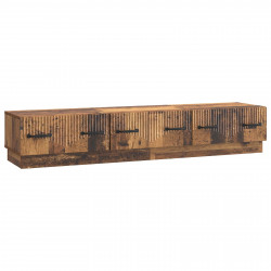 Szafka pod telewizor z szufladą Stare drewno 147 x 34,5 x 27 cm