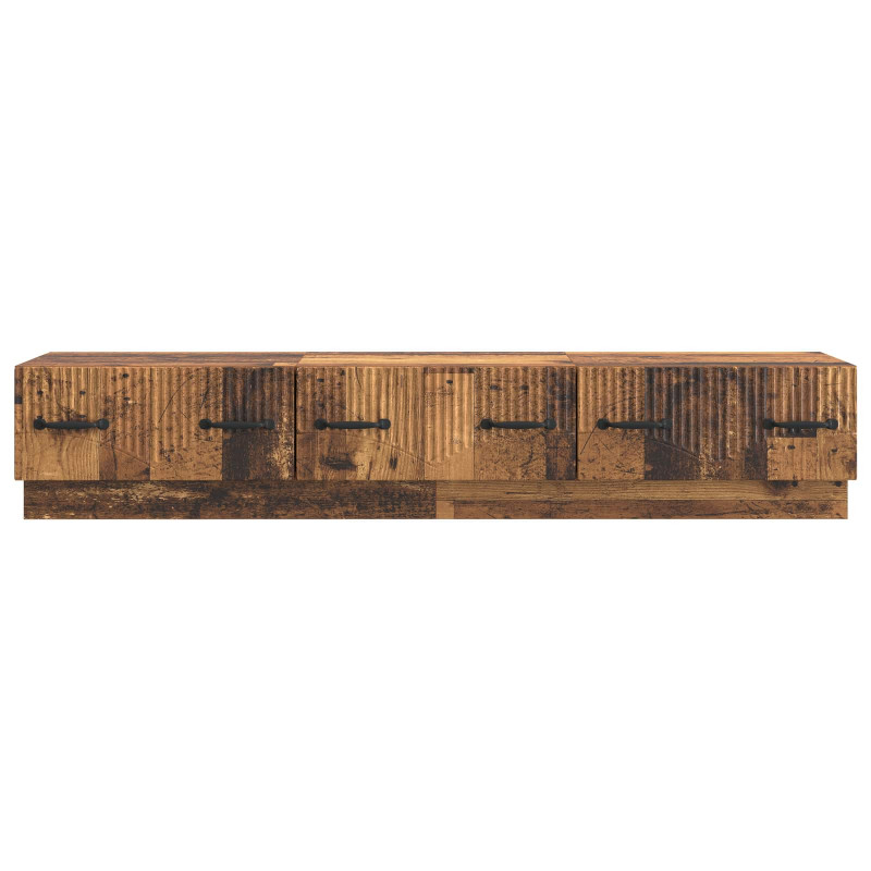 Szafka pod telewizor z szufladą Stare drewno 147 x 34,5 x 27 cm