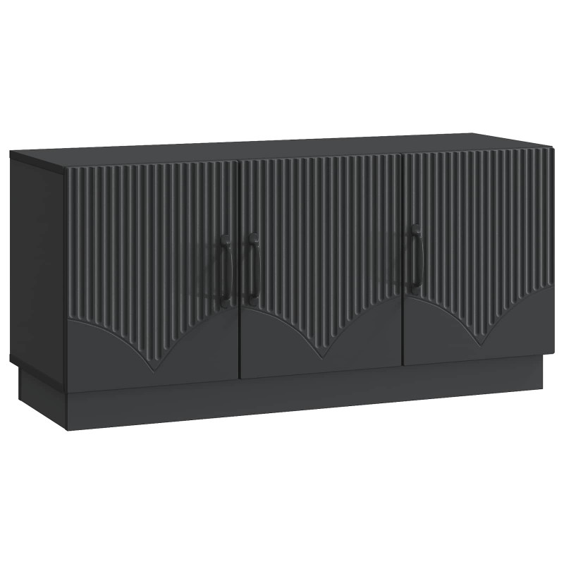 Szafka pod telewizor Czarny 99 x 34,5 x 47 cm