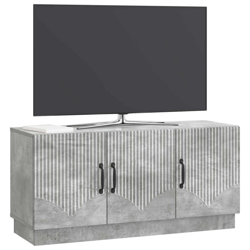 Szafka pod telewizor Betonowy szary 99 x 34,5 x 47 cm