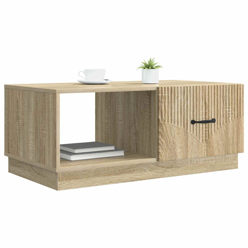 Stolik kawowy dąb Sonoma 90 x 50 x 37 cm Drewno inżynieryjne