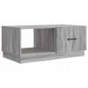 Stolik kawowy Szary Sonoma 90 x 50 x 37 cm Drewno inżynieryjne