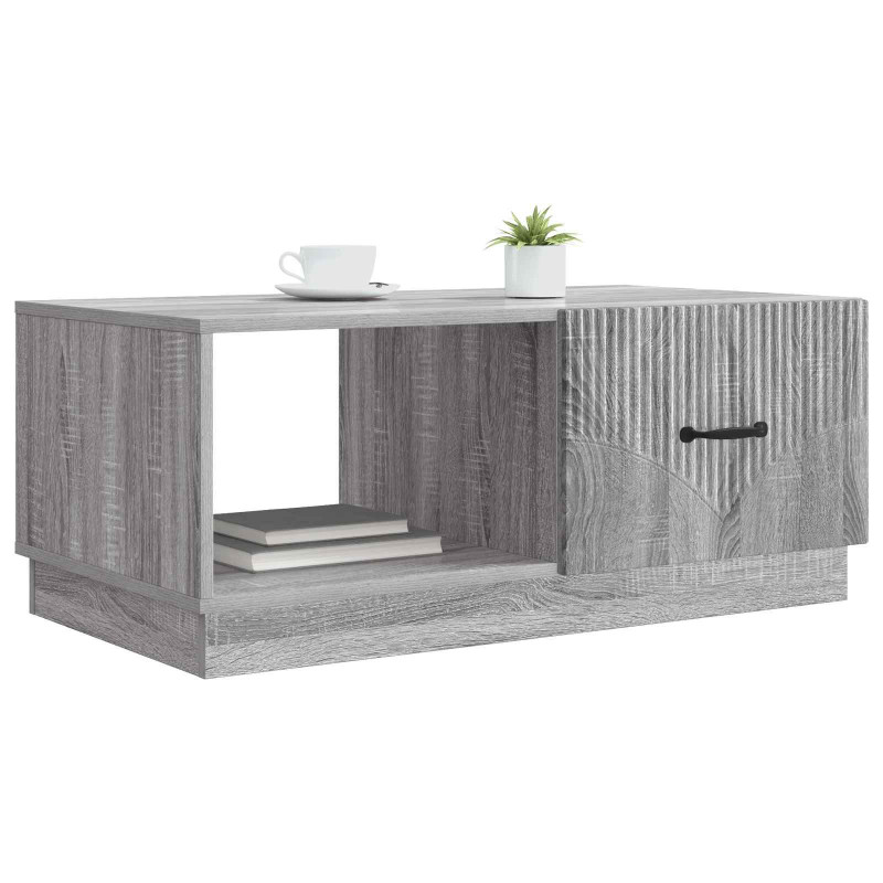Stolik kawowy Szary Sonoma 90 x 50 x 37 cm Drewno inżynieryjne