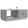 Stolik kawowy Szary Sonoma 90 x 50 x 37 cm Drewno inżynieryjne