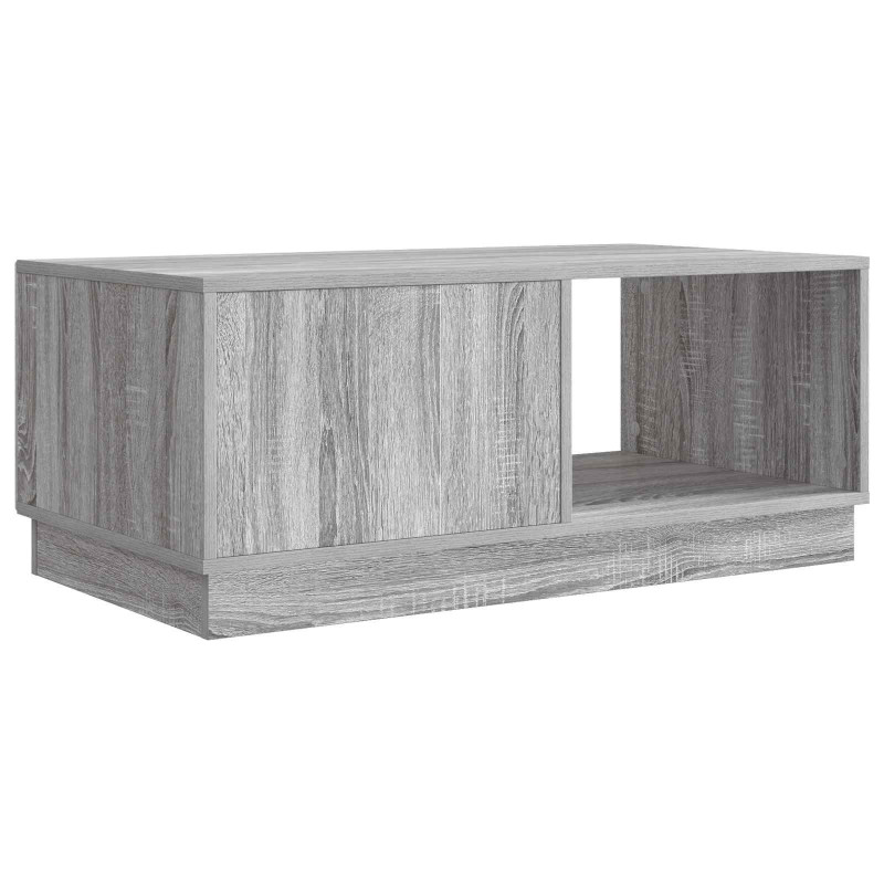 Stolik kawowy Szary Sonoma 90 x 50 x 37 cm Drewno inżynieryjne