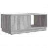 Stolik kawowy Szary Sonoma 90 x 50 x 37 cm Drewno inżynieryjne