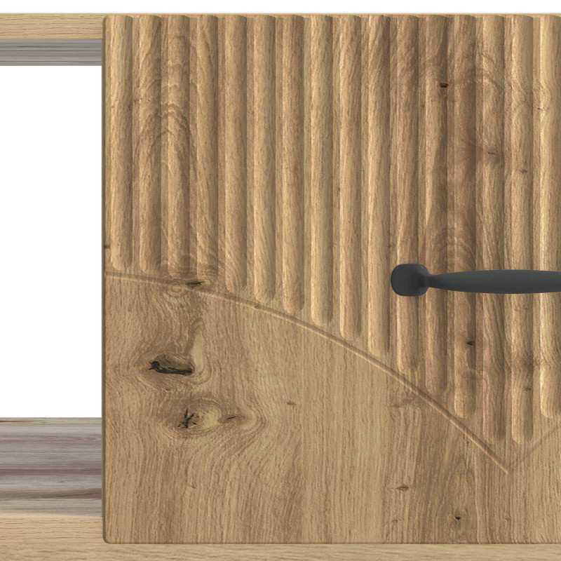 Stolik kawowy Dąb artisan 90 x 50 x 37 cm Drewno inżynieryjne