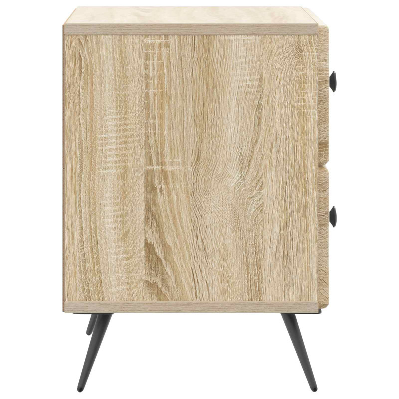 Szafka Nocna z szufladą 2 pcs dąb Sonoma 43 x 34,5 x 47,5 cm