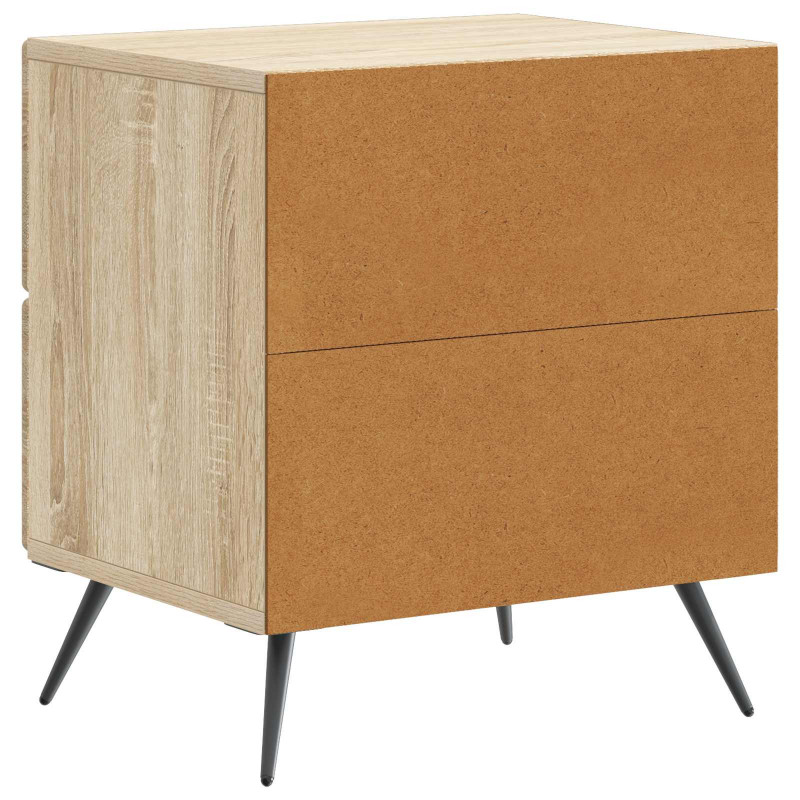 Szafka Nocna z szufladą 2 pcs dąb Sonoma 43 x 34,5 x 47,5 cm