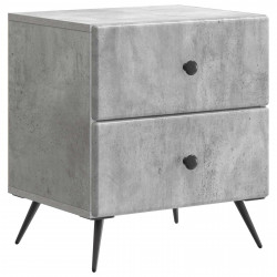 Szafka Nocna z szufladą Betonowy szary 43 x 34,5 x 47,5 cm