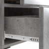 Szafka Nocna 2 pcs Betonowy szary 43 x 34,5 x 47,5 cm