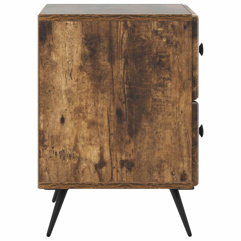 Szafka Nocna z szufladą 2 pcs Dąb wędzony 43 x 34,5 x 47,5 cm