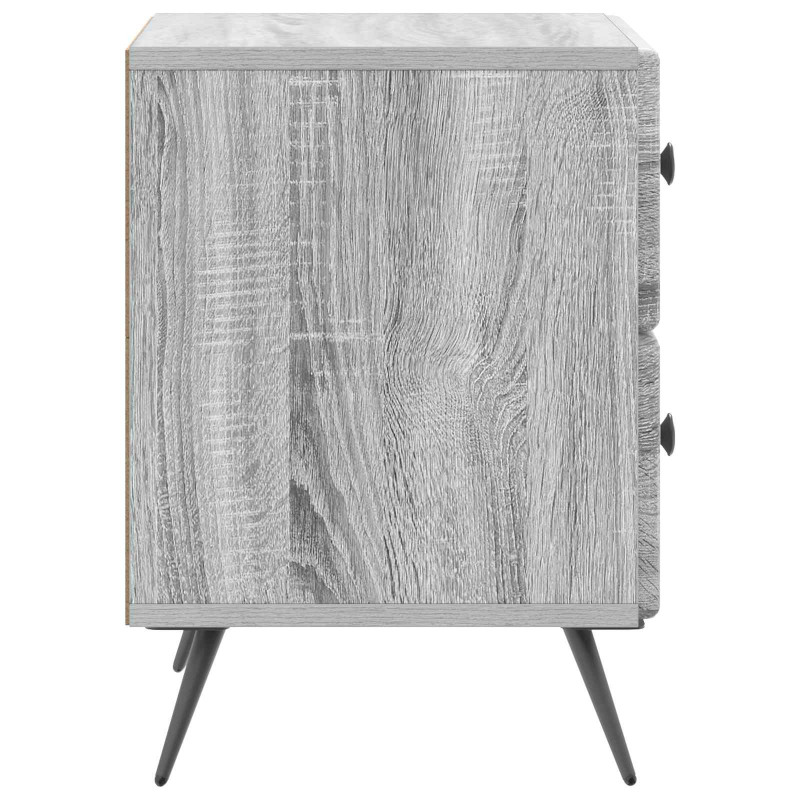 Szafka Nocna z szufladą Szary Sonoma 43 x 34,5 x 47,5 cm