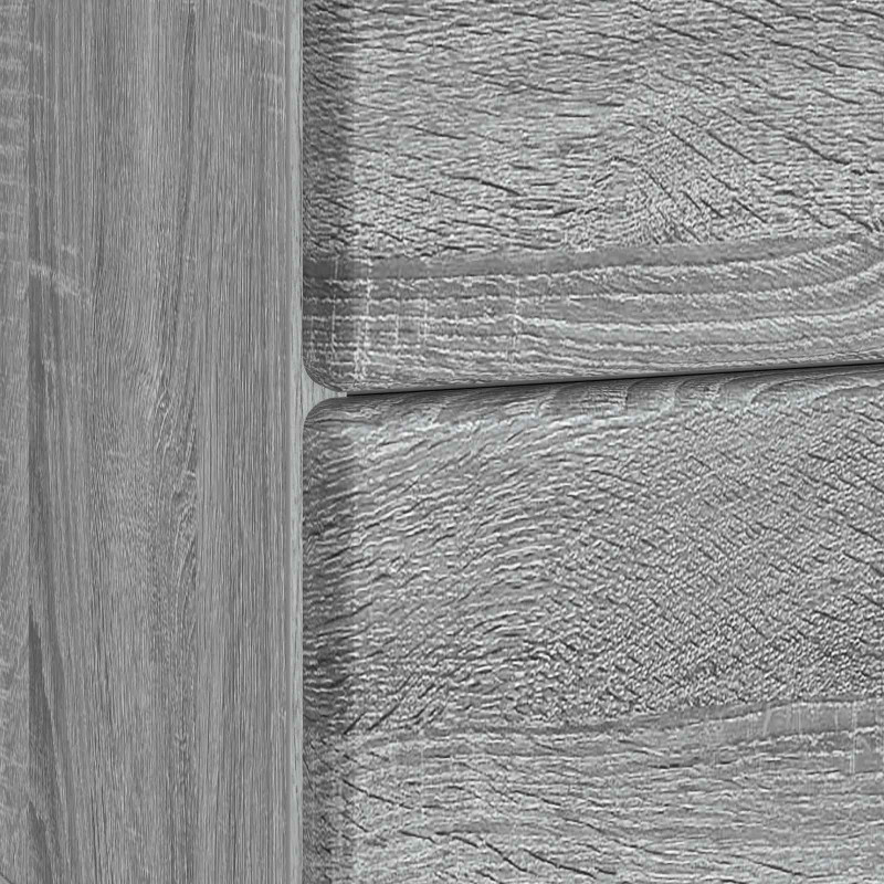 Szafka Nocna z szufladą 2 pcs Szary Sonoma 43 x 34,5 x 47,5 cm