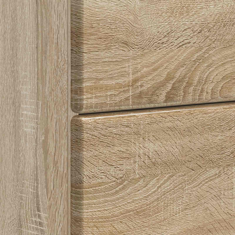 Szafka Nocna dąb Sonoma 62 x 34,5 x 47,5 cm Drewno inżynieryjne