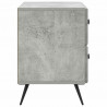 Szafka Nocna z szufladą Betonowy szary 62 x 34,5 x 47,5 cm