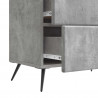 Szafka Nocna z szufladą Betonowy szary 62 x 34,5 x 47,5 cm