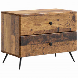Szafka Nocna z szufladą Stare drewno 62 x 34,5 x 47,5 cm