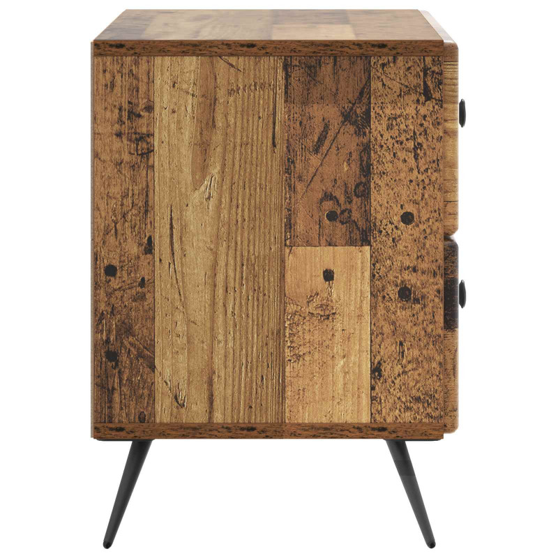 Szafka Nocna z szufladą Stare drewno 62 x 34,5 x 47,5 cm