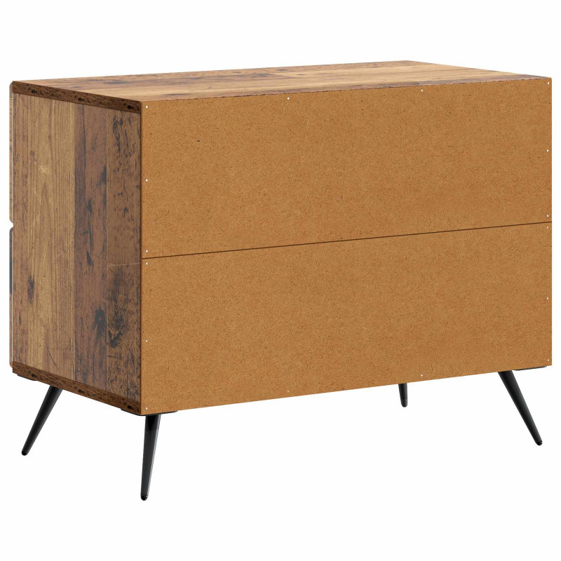 Szafka Nocna z szufladą Stare drewno 62 x 34,5 x 47,5 cm