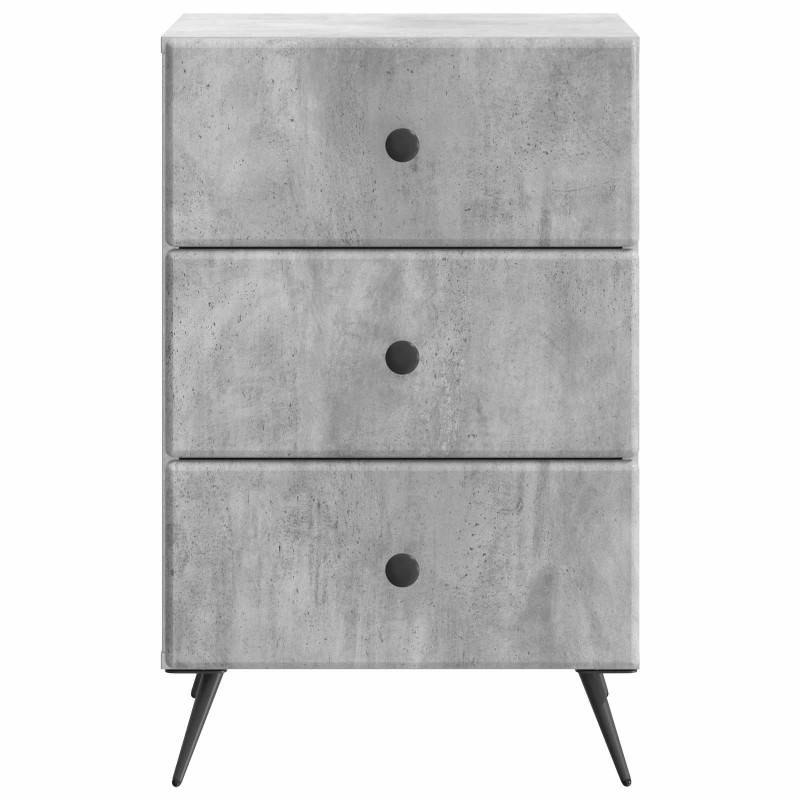 Szafka Nocna z szufladą Betonowy szary 43 x 41 x 66,5 cm