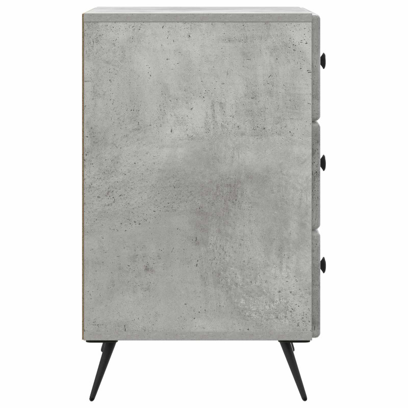 Szafka Nocna z szufladą Betonowy szary 43 x 41 x 66,5 cm
