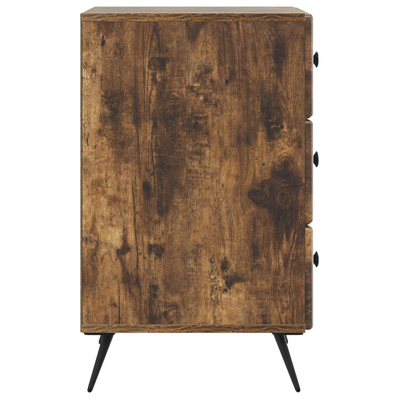 Szafka Nocna Dąb wędzony 43 x 41 x 66,5 cm Drewno inżynieryjne