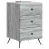 Szafka Nocna Szary Sonoma 43 x 41 x 66,5 cm Drewno inżynieryjne