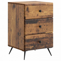 Szafka Nocna Stare drewno 43 x 41 x 66,5 cm Drewno inżynieryjne