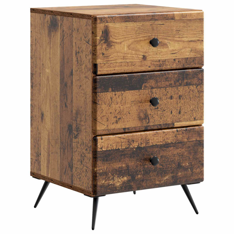 Szafka Nocna Stare drewno 43 x 41 x 66,5 cm Drewno inżynieryjne
