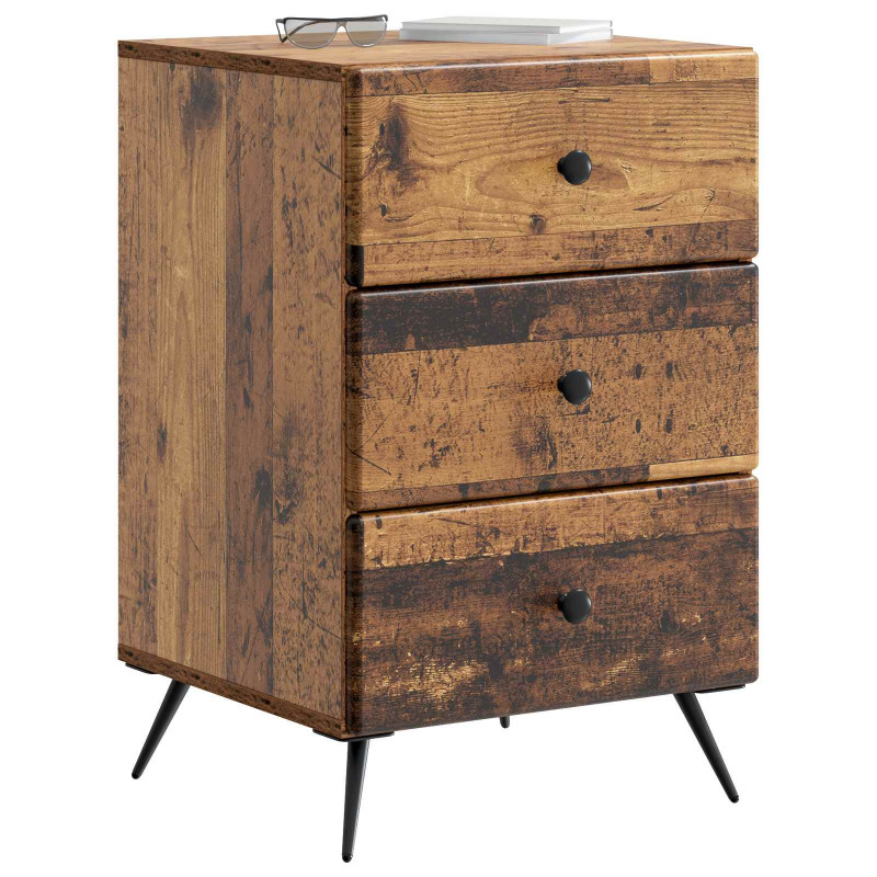 Szafka Nocna Stare drewno 43 x 41 x 66,5 cm Drewno inżynieryjne