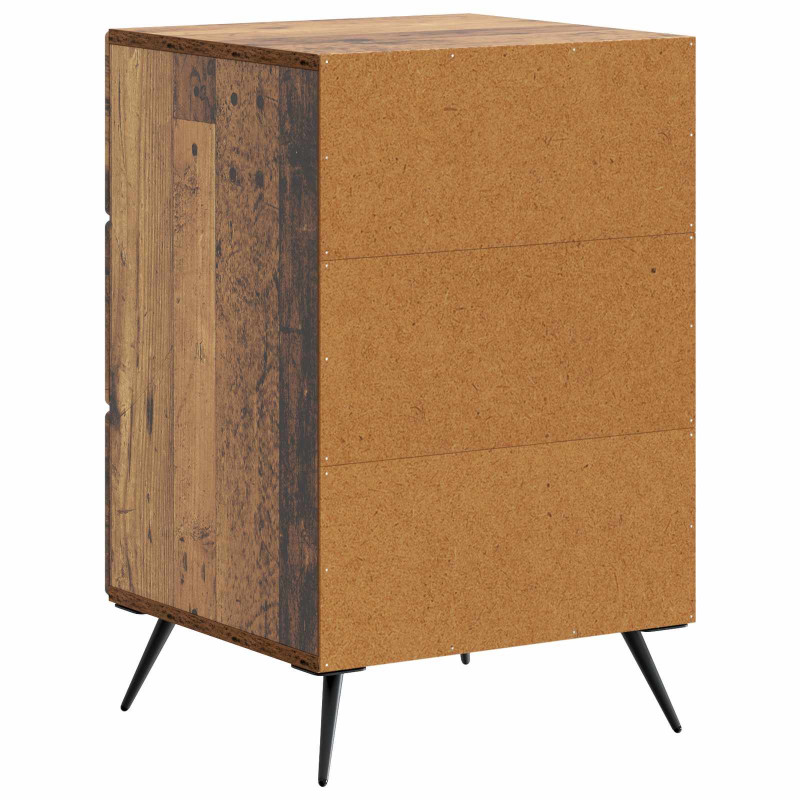 Szafka Nocna Stare drewno 43 x 41 x 66,5 cm Drewno inżynieryjne