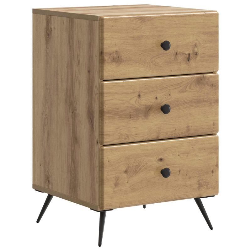 Szafka Nocna Dąb artisan 43 x 41 x 66,5 cm Drewno inżynieryjne
