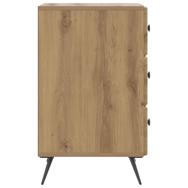 Szafka Nocna Dąb artisan 43 x 41 x 66,5 cm Drewno inżynieryjne