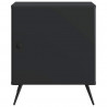 Szafka Nocna 2 pcs Czarny 43 x 34,5 x 50 cm Drewno inżynieryjne