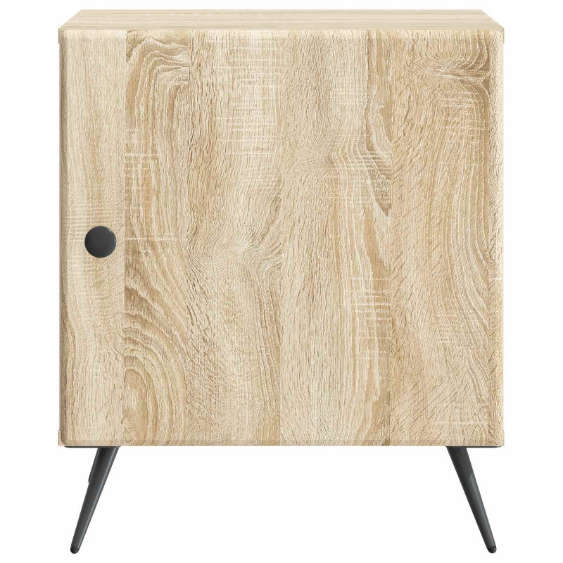 Szafka Nocna dąb Sonoma 43 x 34,5 x 50 cm Drewno inżynieryjne