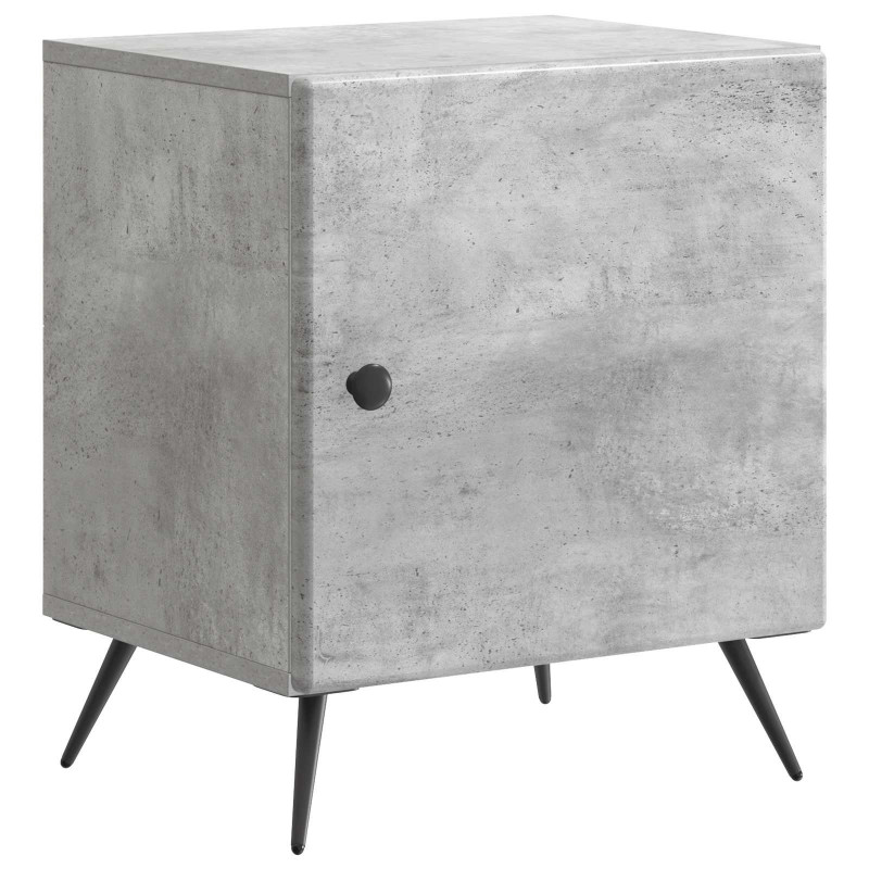 Szafka Nocna Betonowy szary 43 x 34,5 x 50 cm