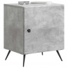 Szafka Nocna 2 pcs Betonowy szary 43 x 34,5 x 50 cm
