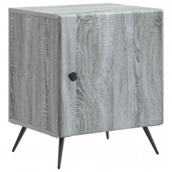 Szafka Nocna Szary Sonoma 43 x 34,5 x 50 cm Drewno inżynieryjne