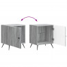 Szafka Nocna 2 pcs Szary Sonoma 43 x 34,5 x 50 cm
