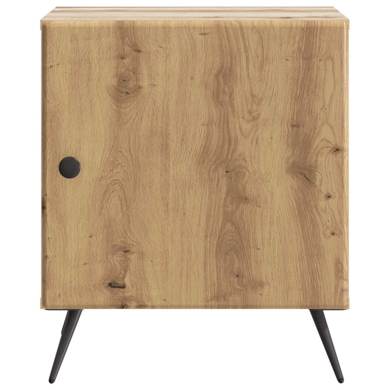 Szafka Nocna 2 pcs Dąb artisan 43 x 34,5 x 50 cm