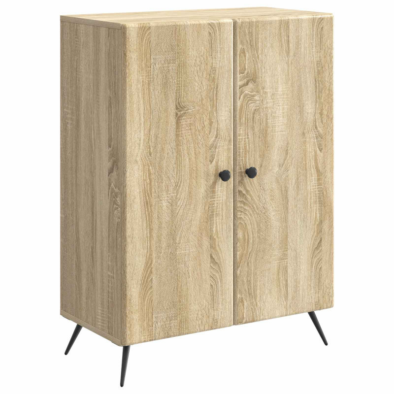Bufet dąb Sonoma 66 x 34,5 x 90 cm Drewno inżynieryjne
