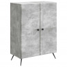 Bufet Betonowy szary 66 x 34,5 x 90 cm Drewno inżynieryjne