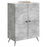 Bufet Betonowy szary 66 x 34,5 x 90 cm Drewno inżynieryjne
