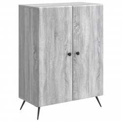 Bufet Szary Sonoma 66 x 34,5 x 90 cm Drewno inżynieryjne
