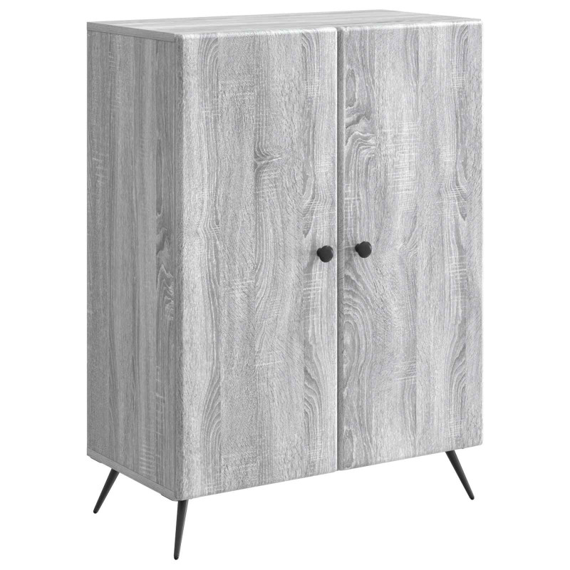 Bufet Szary Sonoma 66 x 34,5 x 90 cm Drewno inżynieryjne