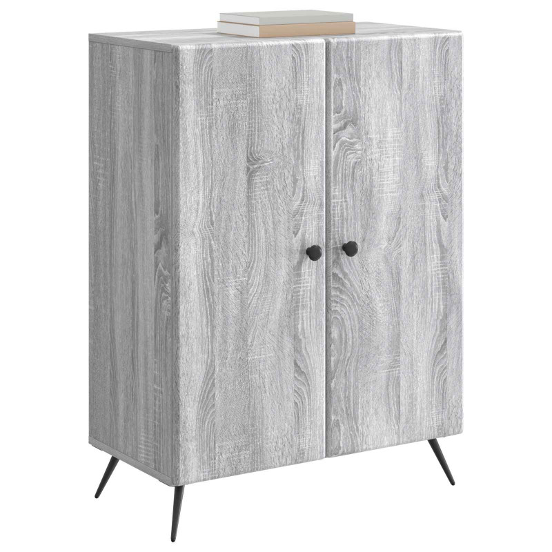 Bufet Szary Sonoma 66 x 34,5 x 90 cm Drewno inżynieryjne