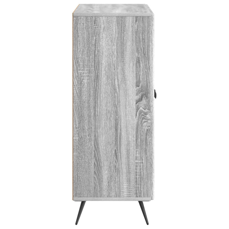 Bufet Szary Sonoma 66 x 34,5 x 90 cm Drewno inżynieryjne
