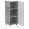 Bufet Betonowy szary 33 x 34,5 x 90 cm Drewno inżynieryjne