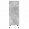 Bufet Betonowy szary 33 x 34,5 x 90 cm Drewno inżynieryjne